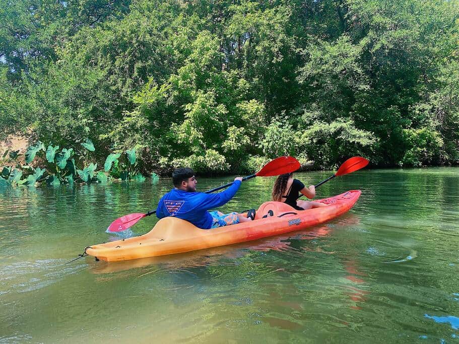 People love to kayak at Son's Rio Cibolo! People love to kayak at Son's Rio Cibolo!