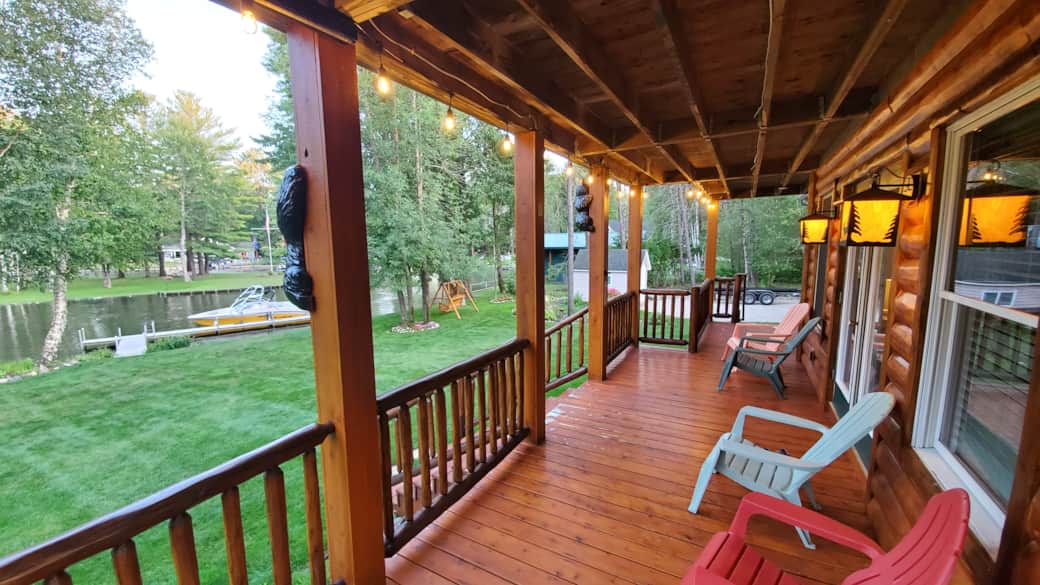 1st floor porch view