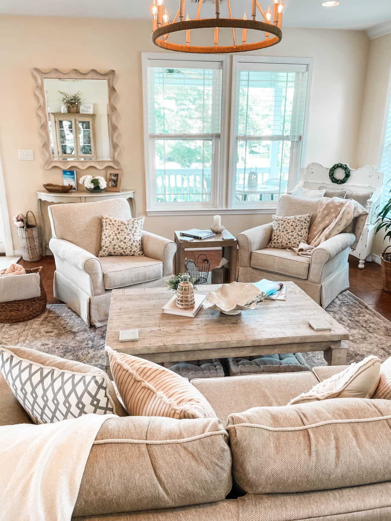 The open-design living, kitchen, and dining area creates an inviting and spacious atmosphere.
