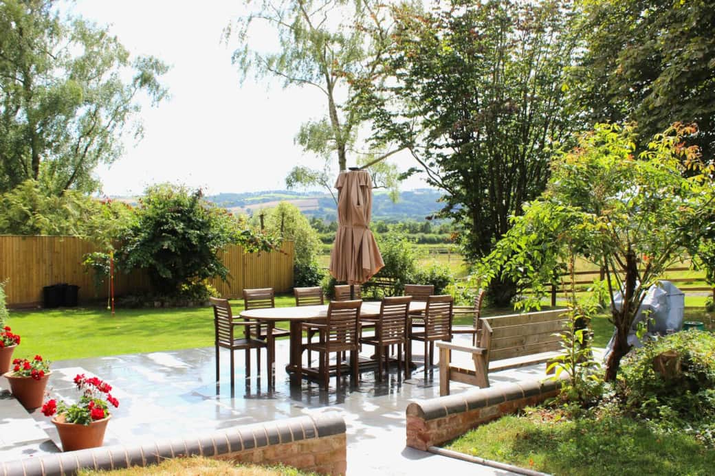 The Patio with views