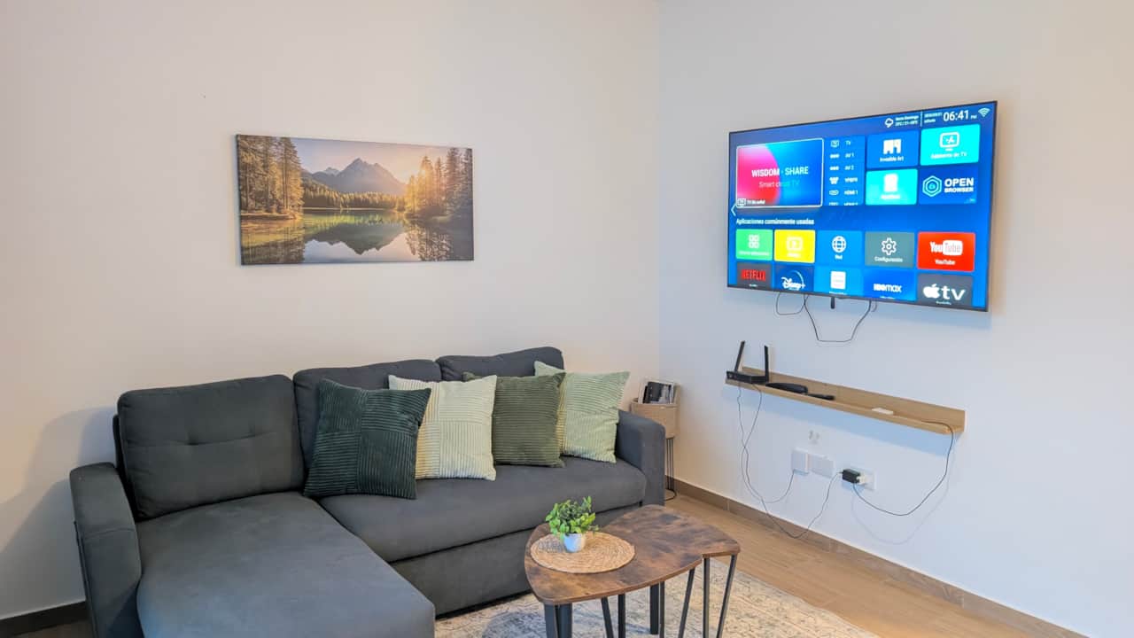 Cana Life Breeze - Blue Coral Residences C1-14 Living Room 