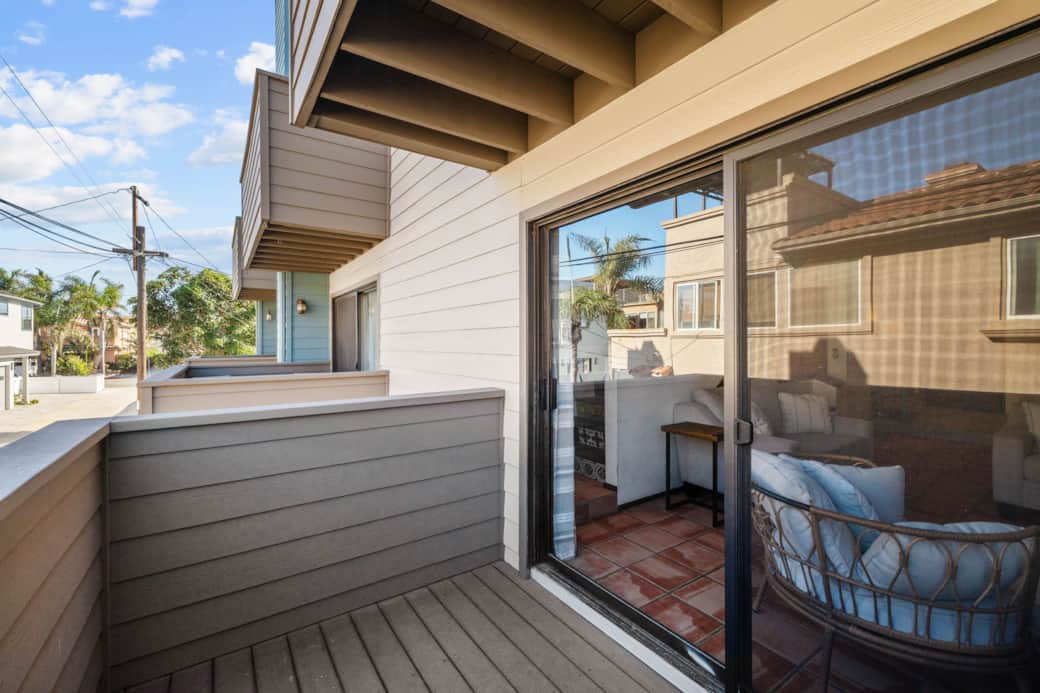 Balcony Access from Living Area