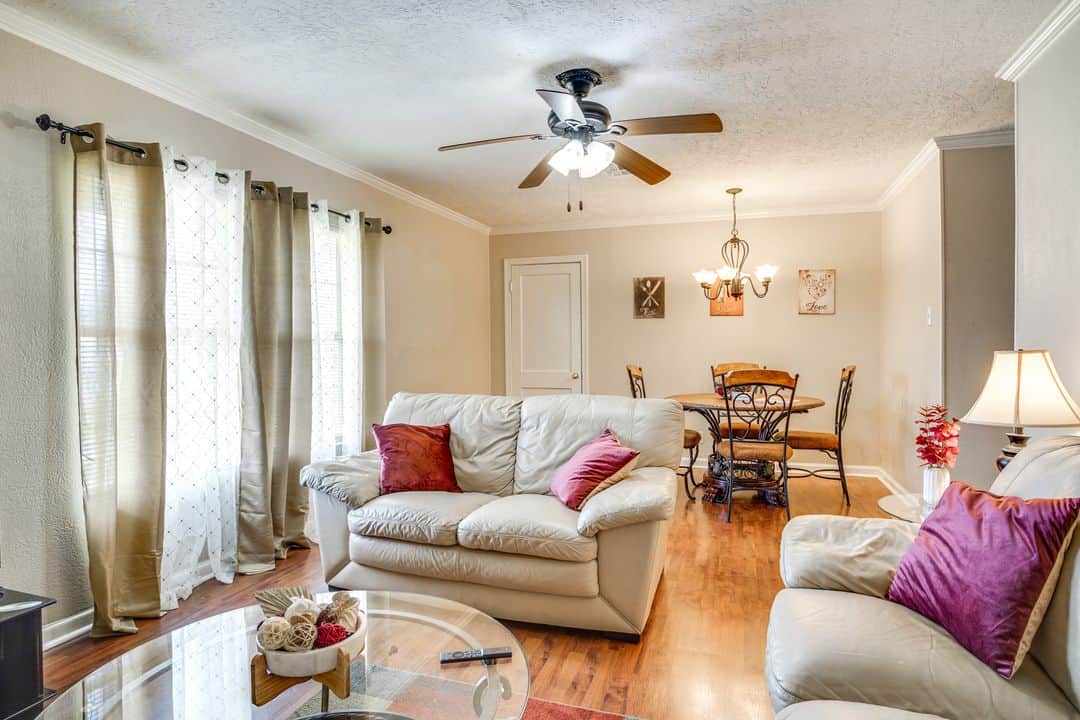 Living Room with Dining Area