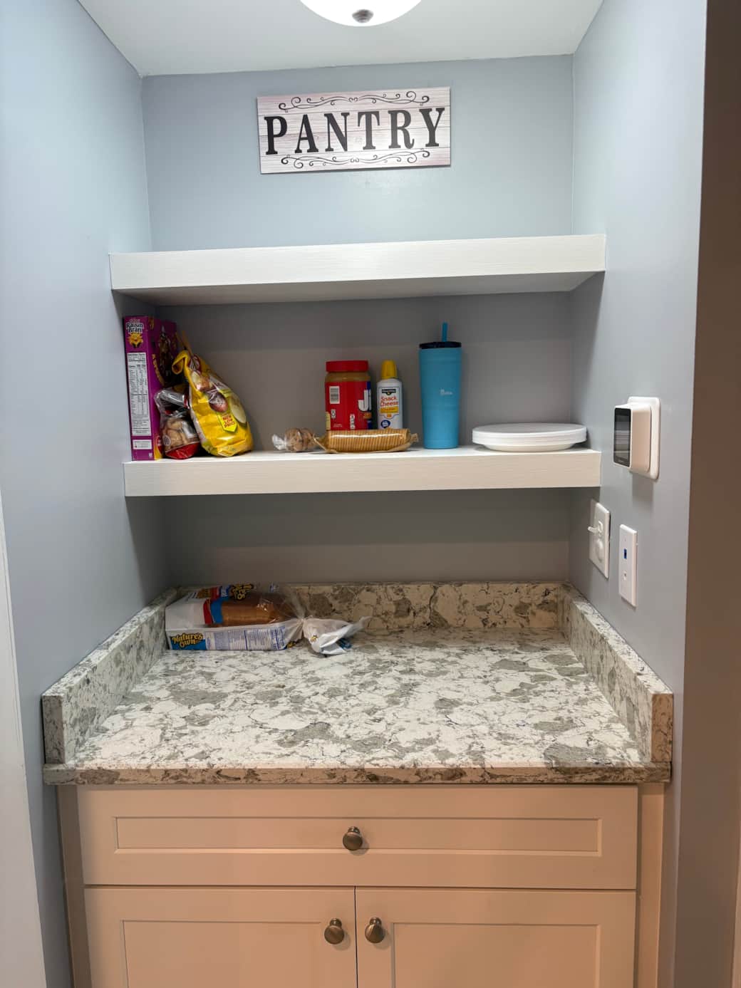Area for Groceries