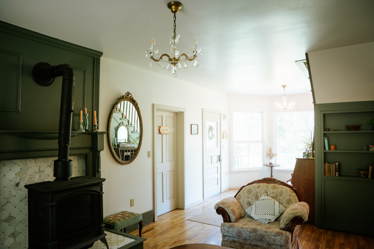 The living room