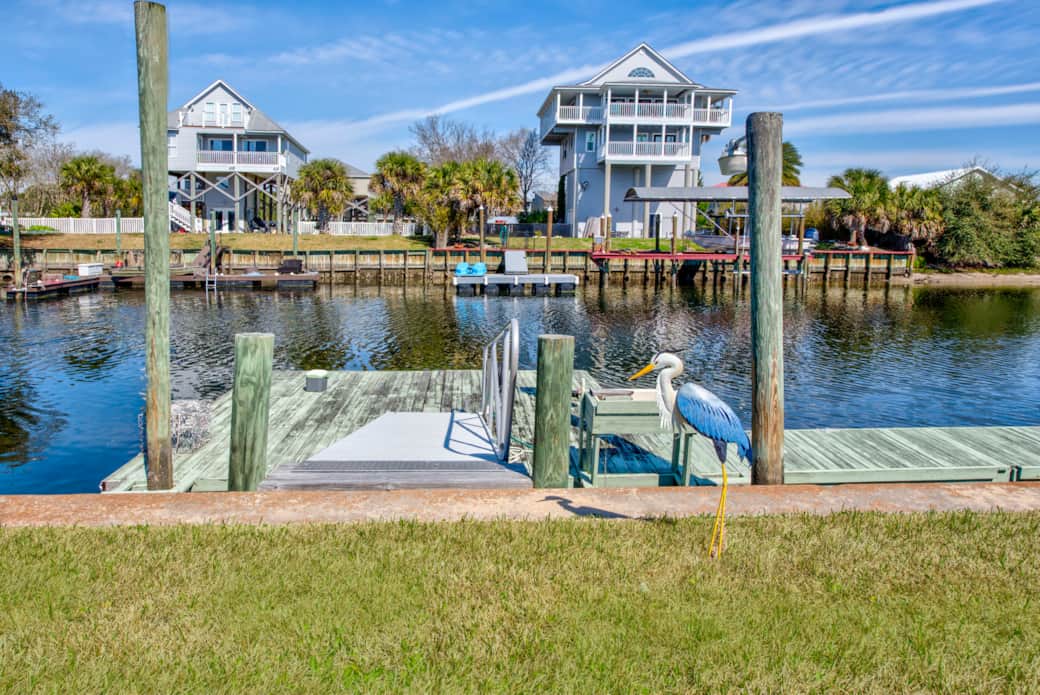 Canal view and Dock Canal view and Dock