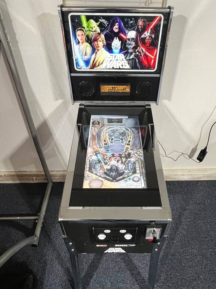 Arcade1up Star Wars Electronic Pinball Machine Arcade1up Star Wars Electronic Pinball Machine