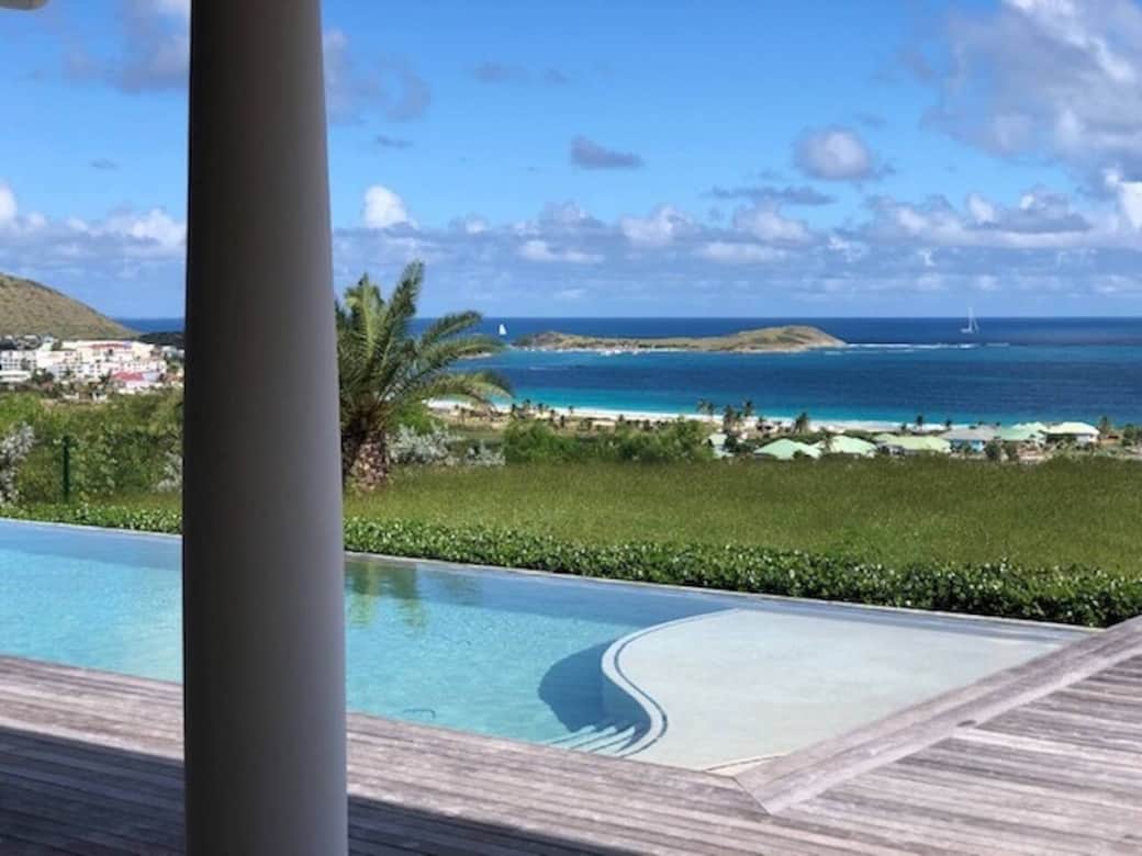 View from the terrace Indigo Pearl