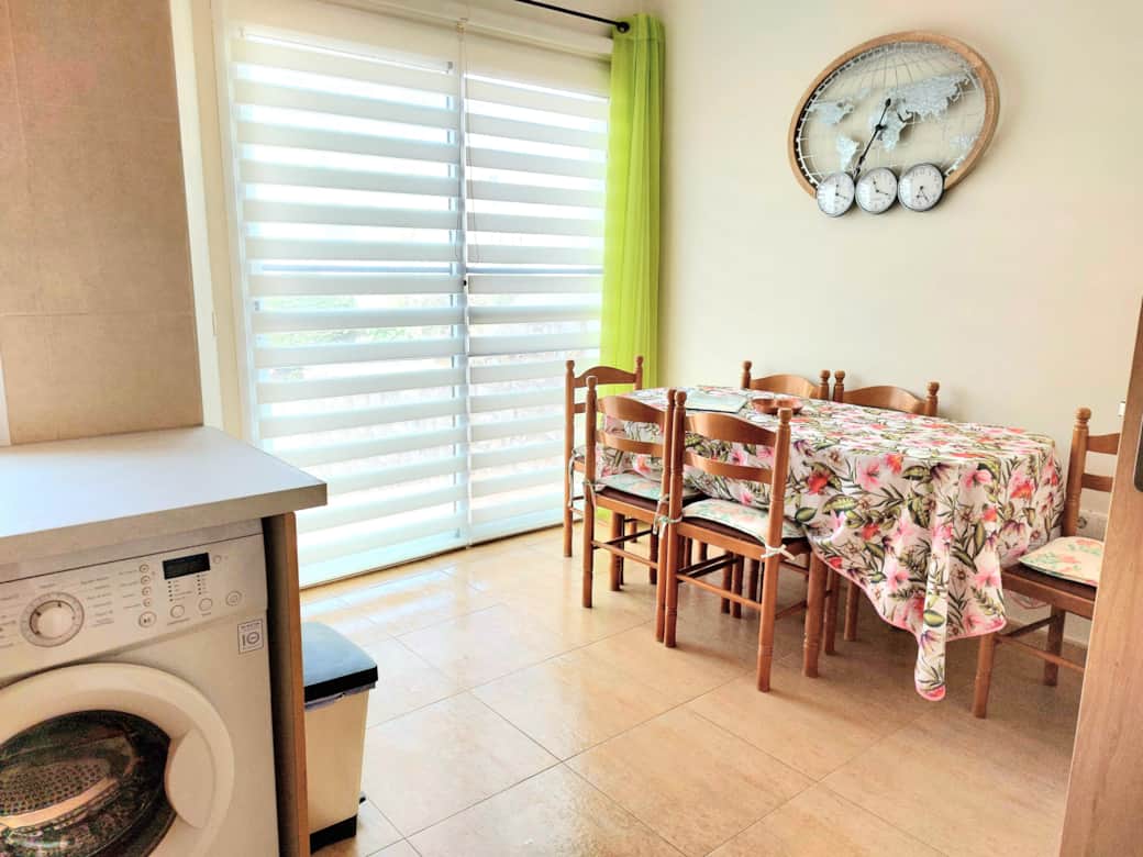Spacious eat in Kitchen at Litha House plenty of room for family breakfasts