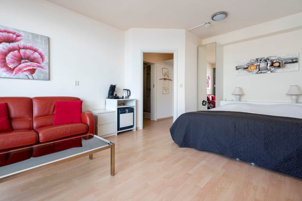 Wohnzimmer mit Meerblick