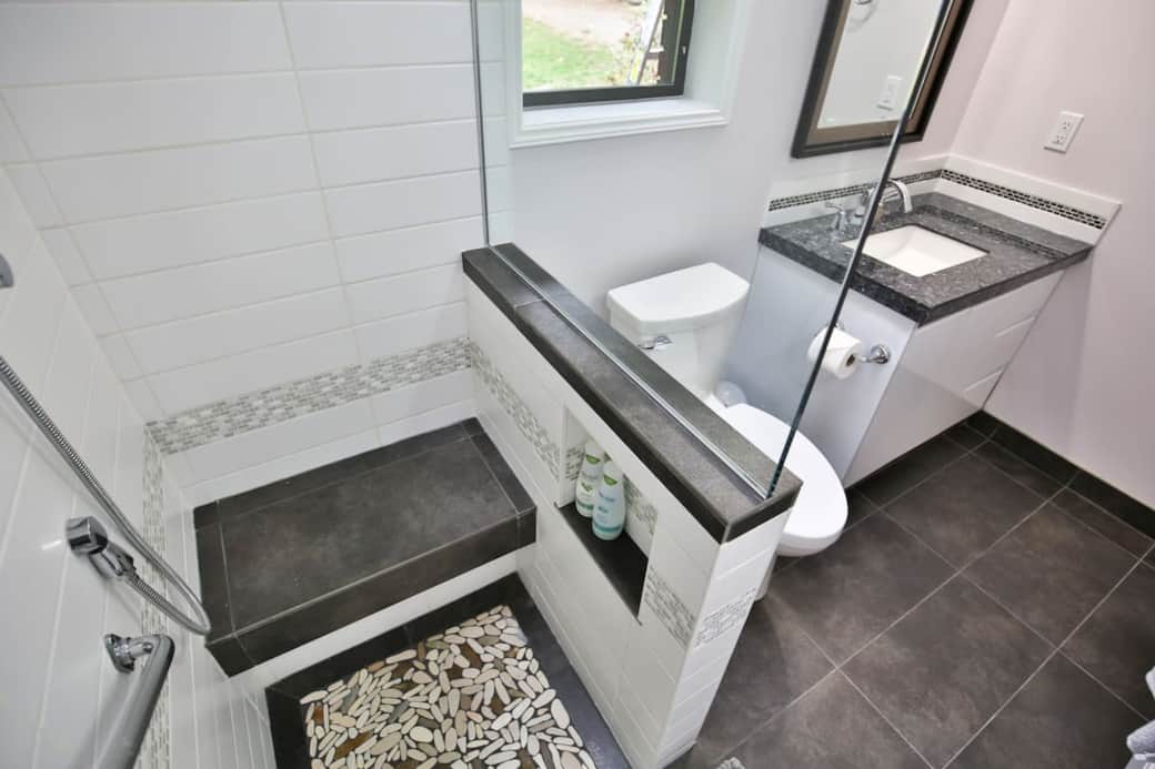 Shower bench