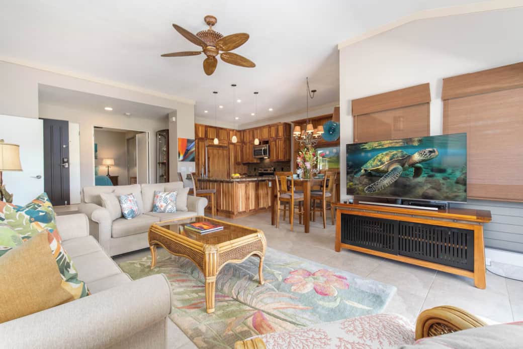 Living Room, Dining Room, Kitchen