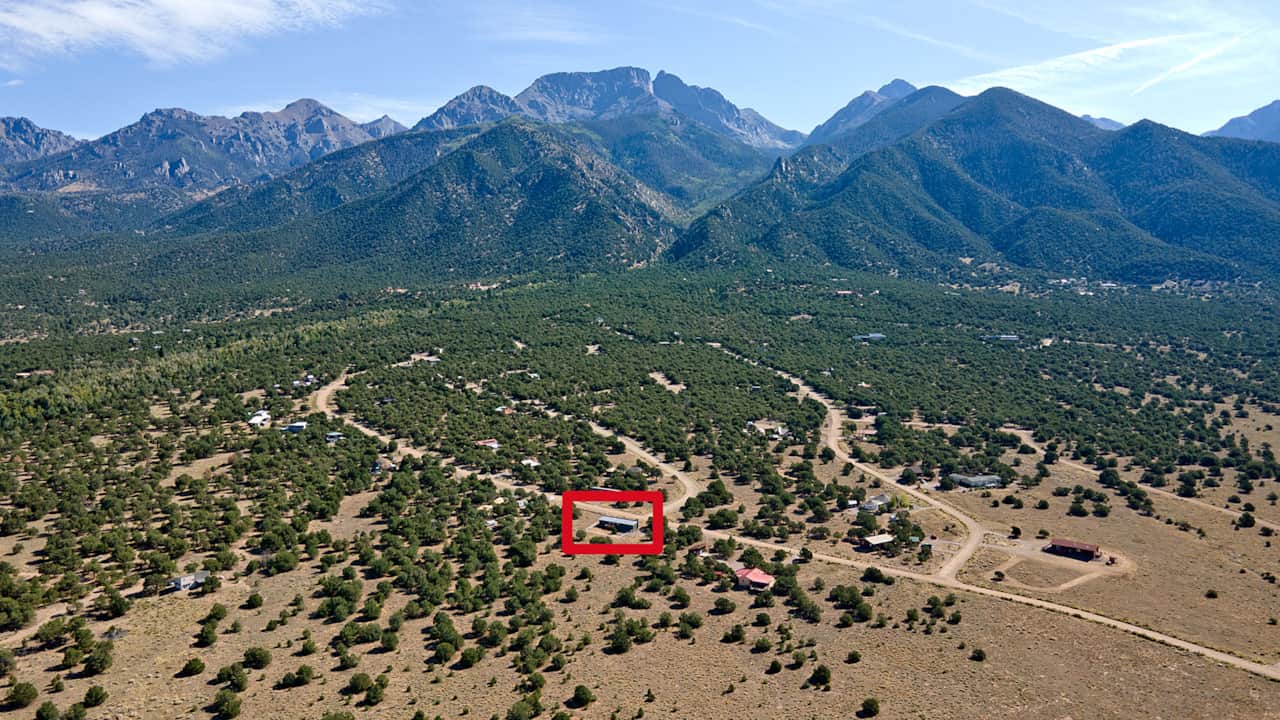 Nestled in the Sangre de Cristo Mountain Range