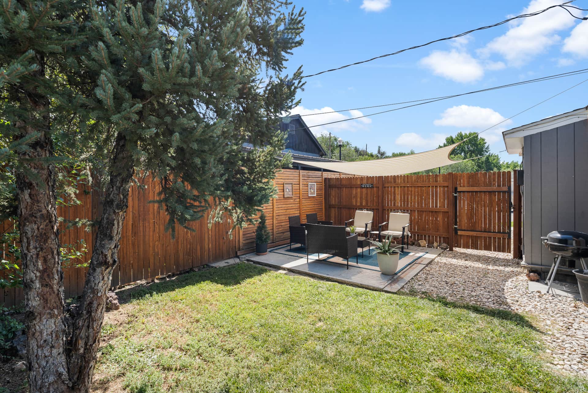 Emerald City Bungalow outdoor space