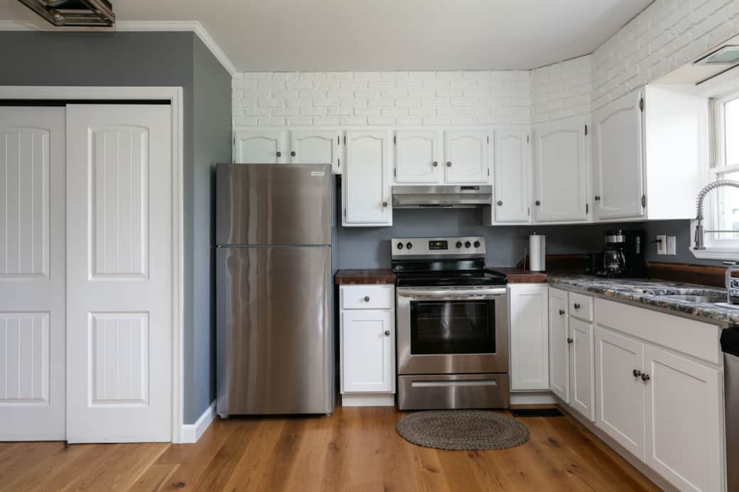 Fully stocked kitchen with brand new appliances
