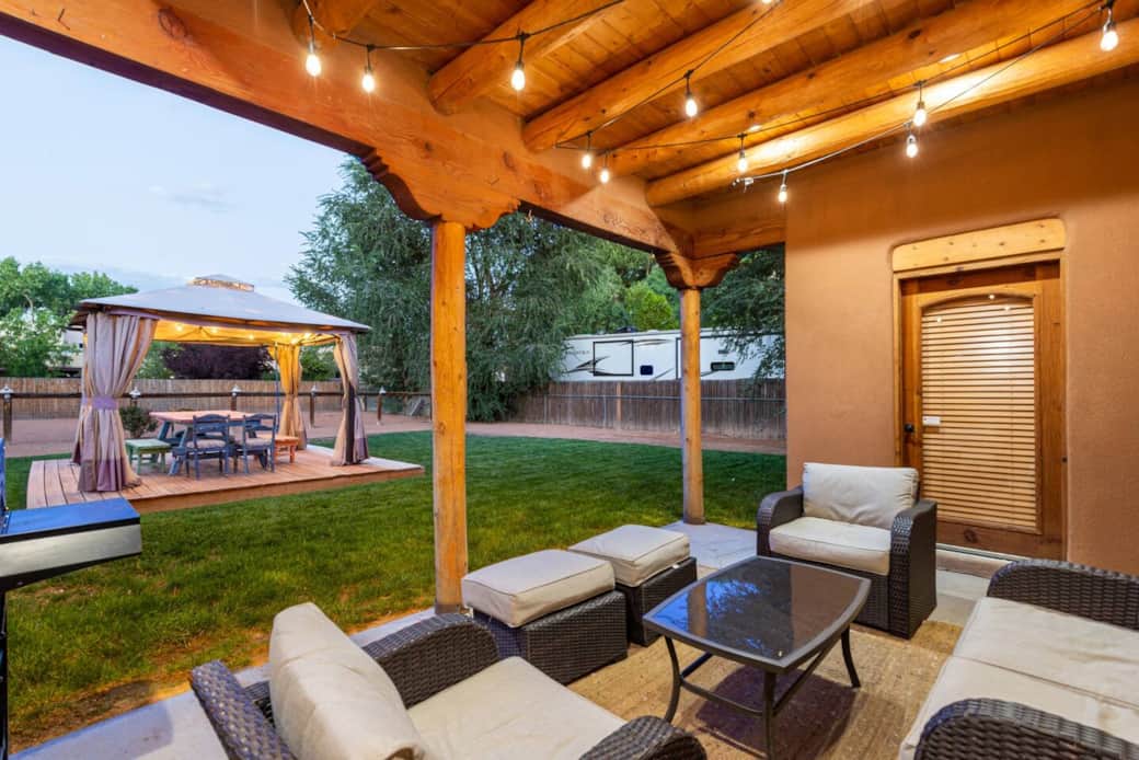 Back Patio & Gazebo