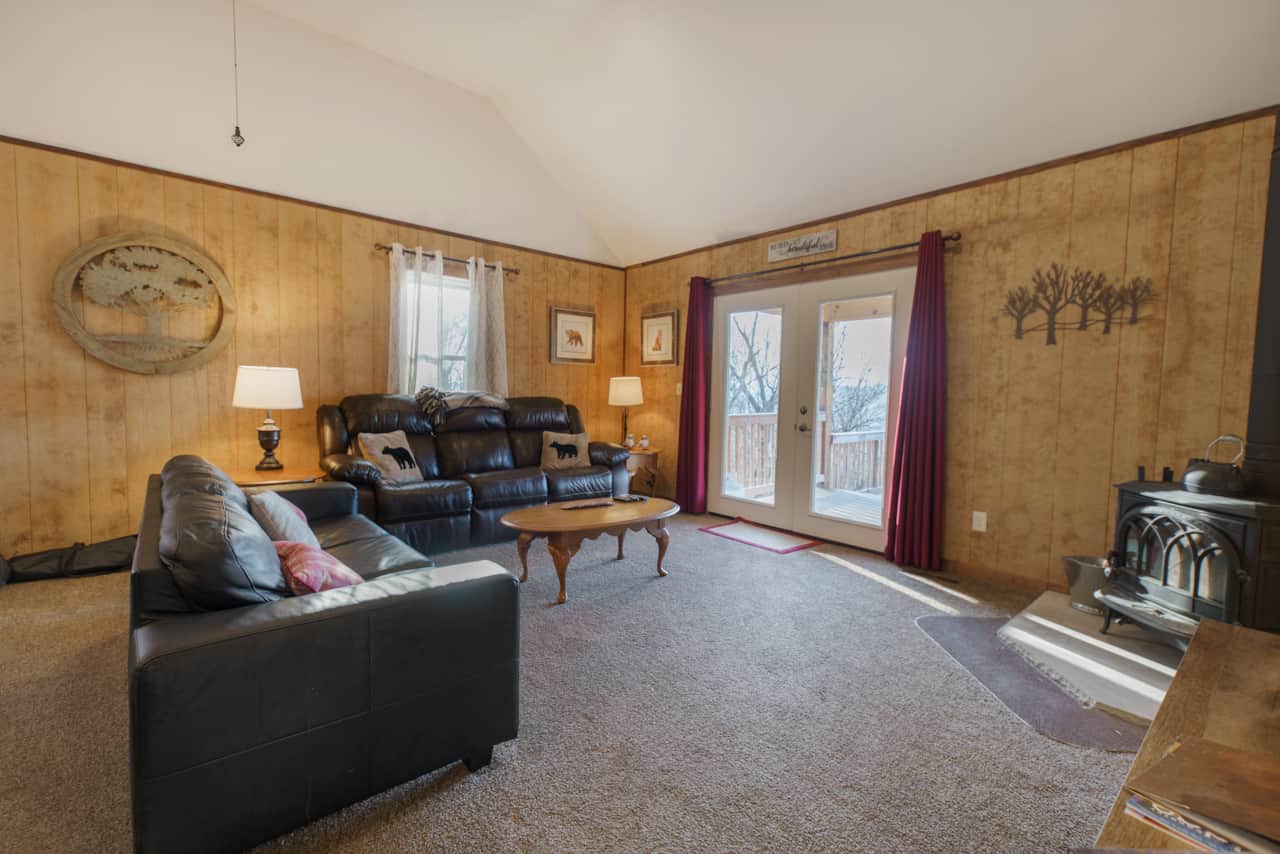 spacious living room