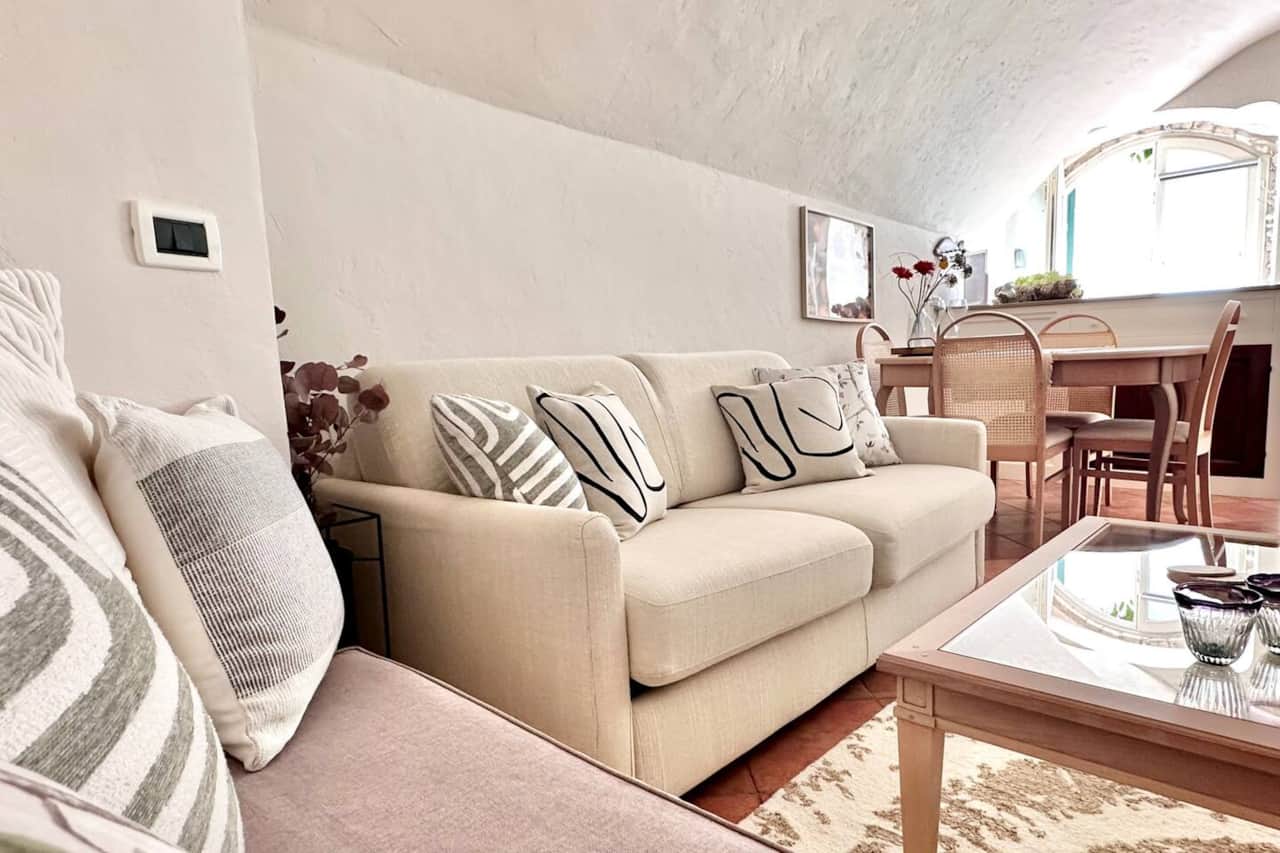 Apartment - Living room with sofa bed