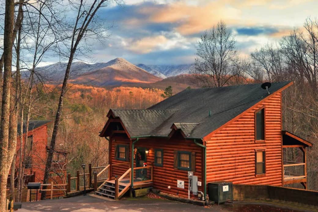 Beautiful view of Mt. LeConte!