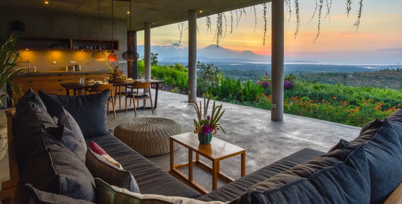 Villa El Nido Sumberkima Hill retreat Bali  
