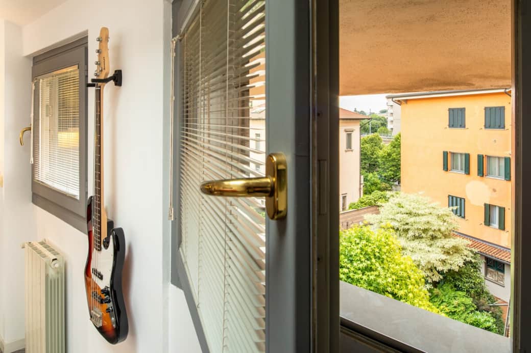 Affaccio sul giardino condominiale