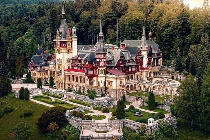 Peleș Castle exterior, Sinaia