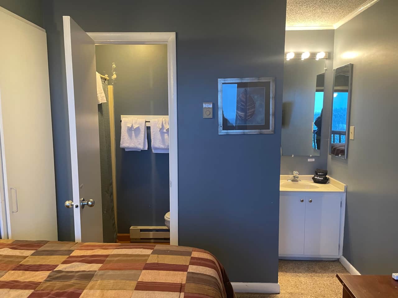 Attached bath