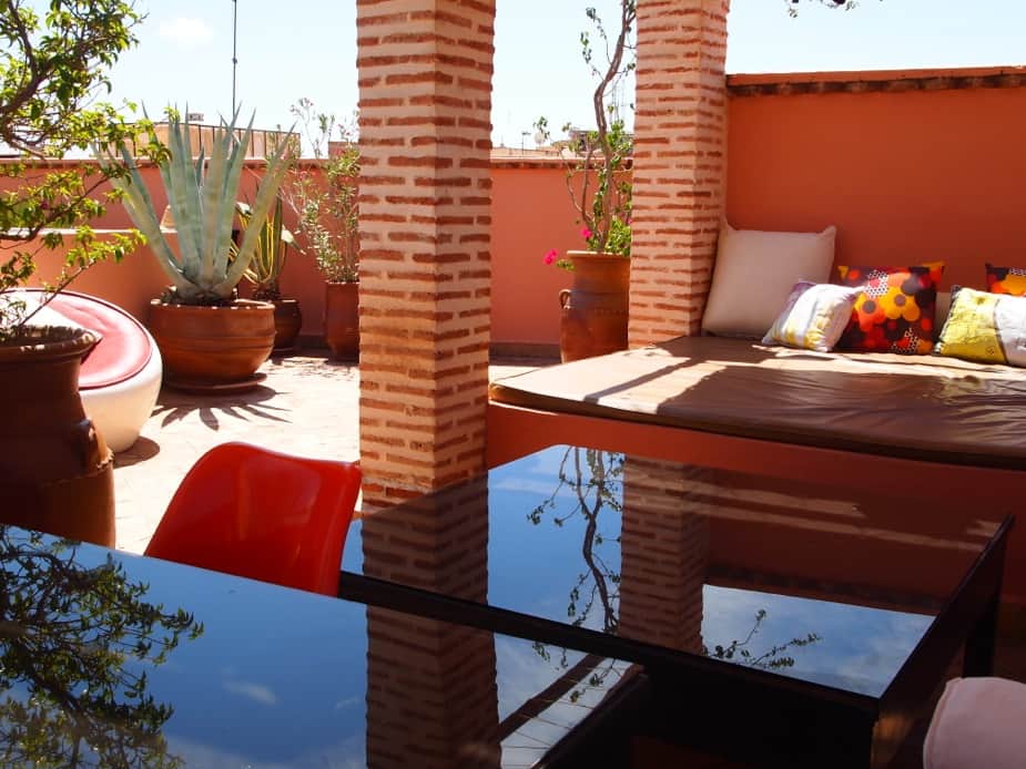 Riad magellan toit terrasse jour