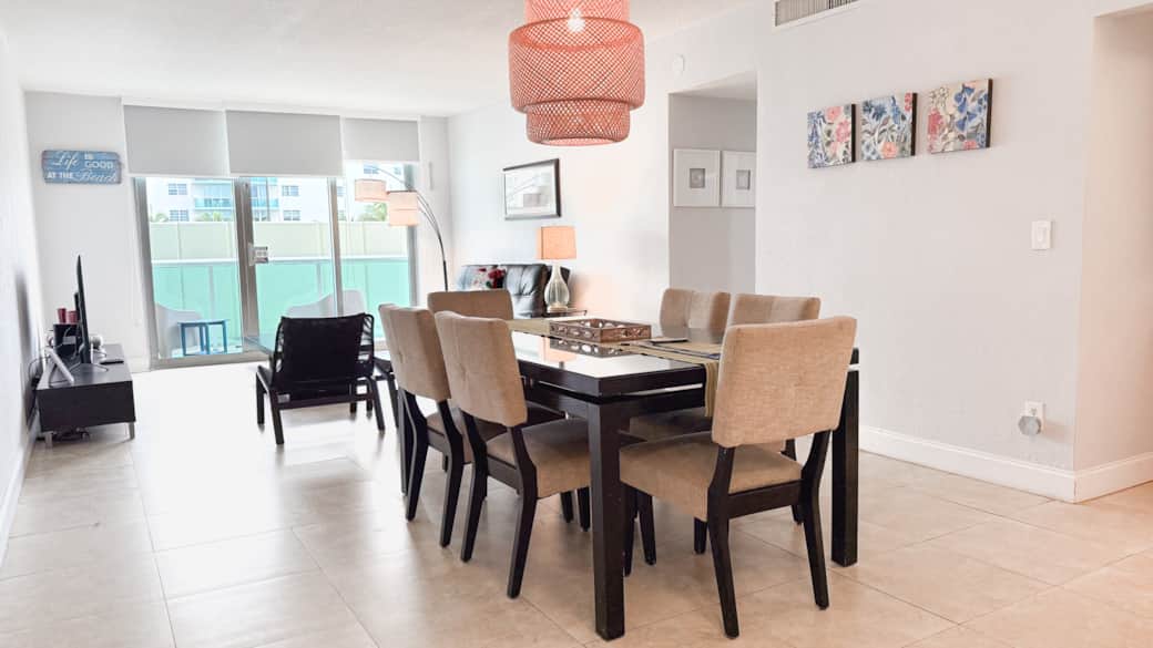 Comedor y sala de estar