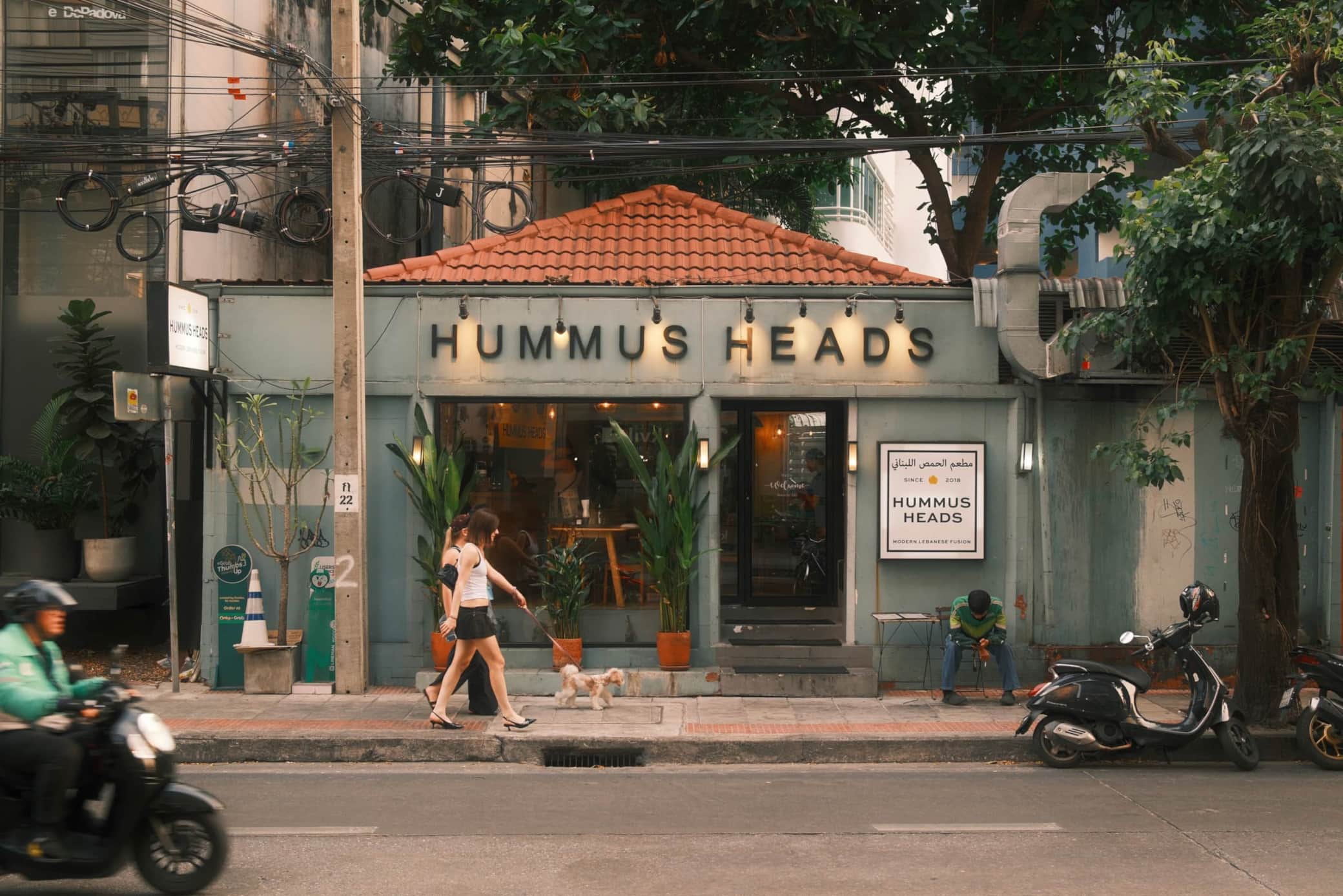 Independent cafes and small eateries