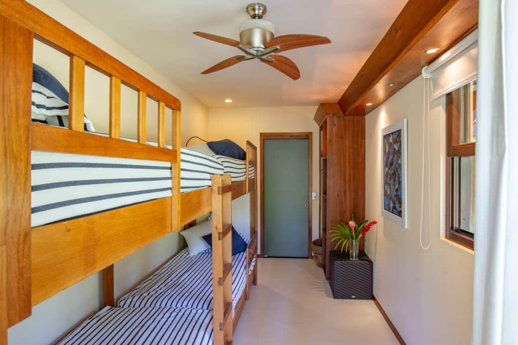 Beachfront house Bunk bed in third - kids bedroom Beachfront house Bunk bed in third - kids bedroom