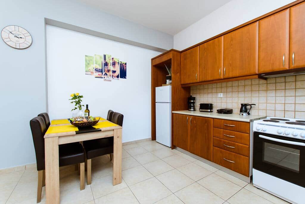 Dining place and kitchen
