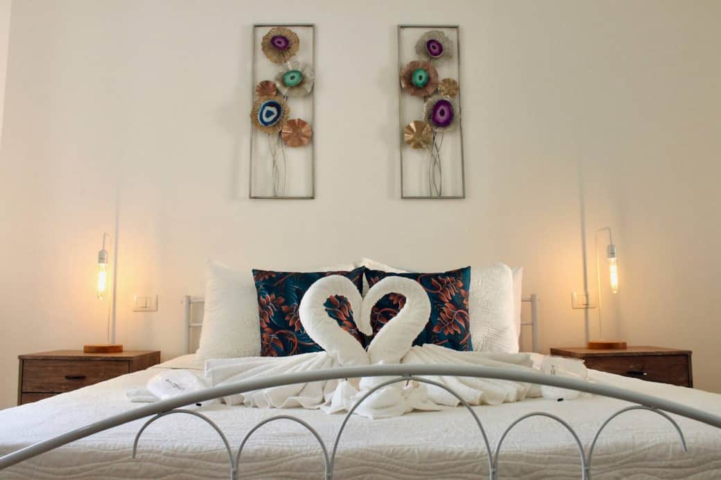 High-quality linens, sheets, and enough pillows to start a small pillow war.