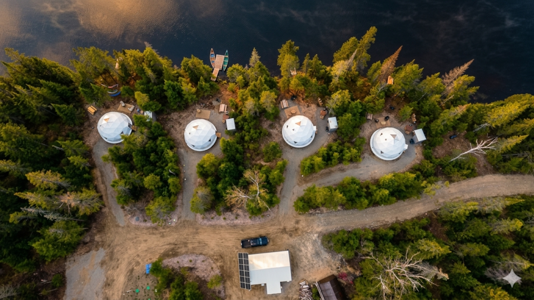 Domes Vue Aerienne
