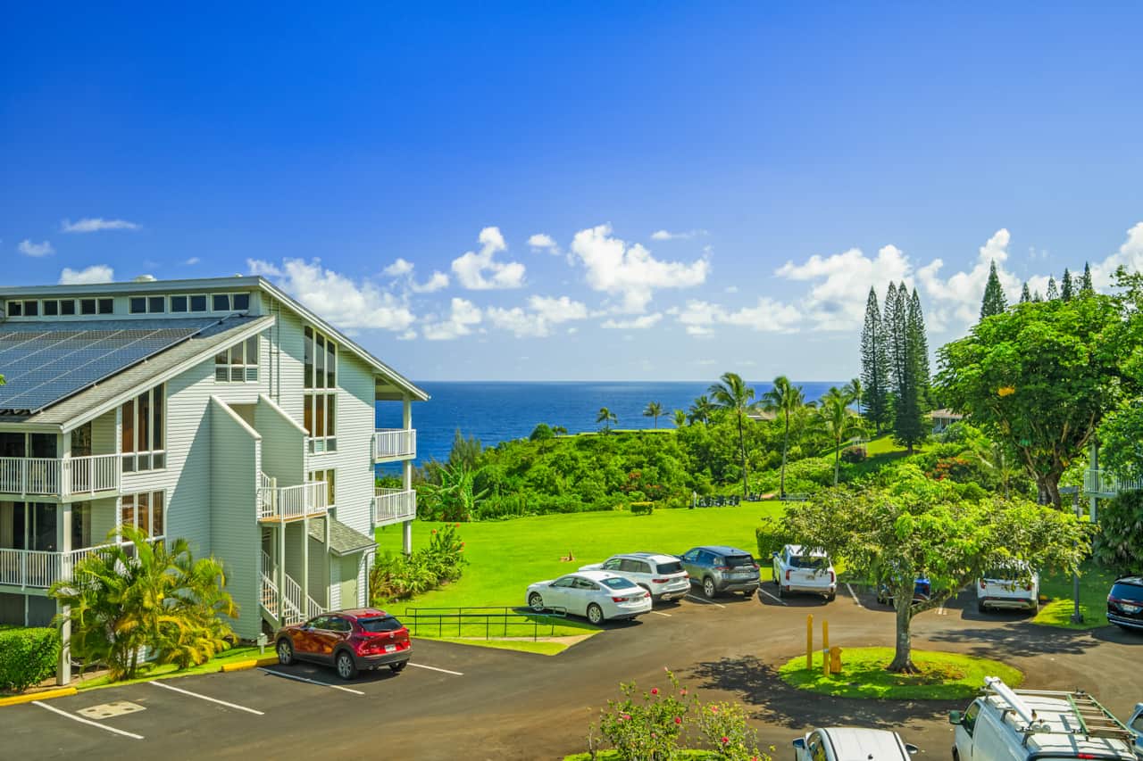 Parking around building 5