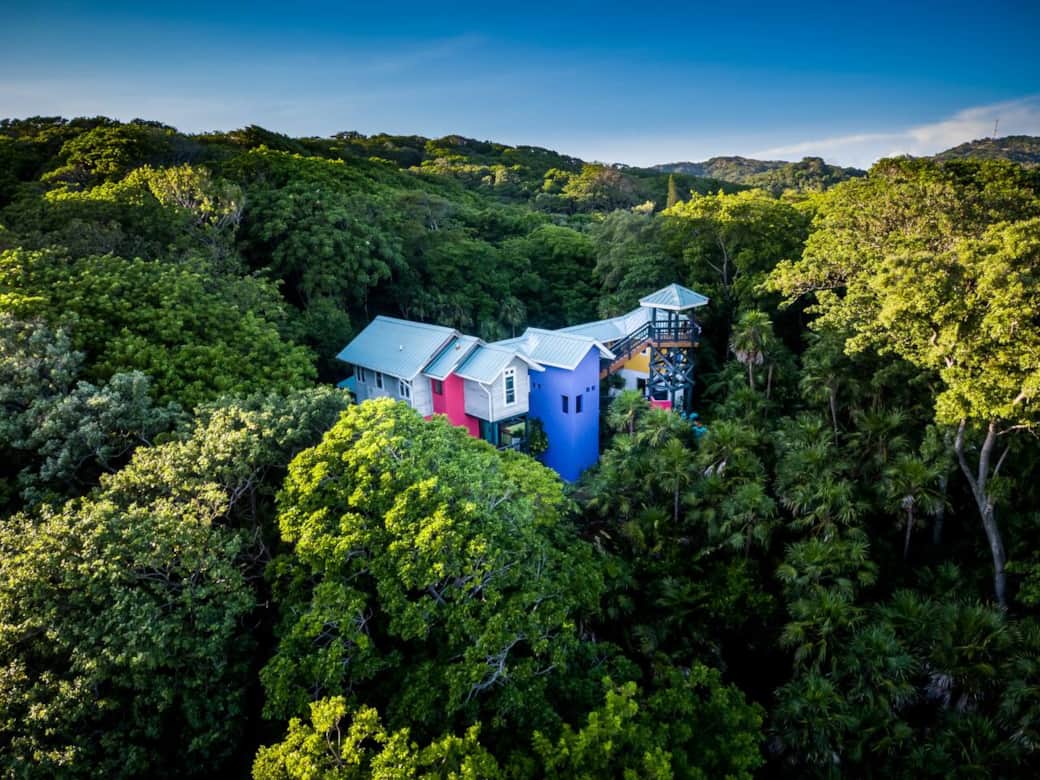 Treetops Roatan- a serene jungle oasis with a private beach