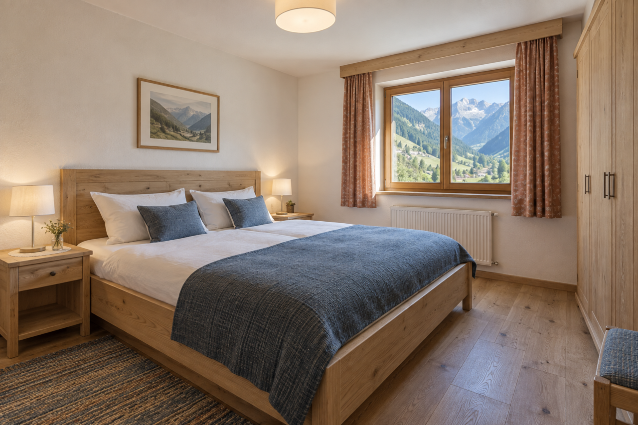 Mayrhofen 4 Personen-schlafzimmer 1