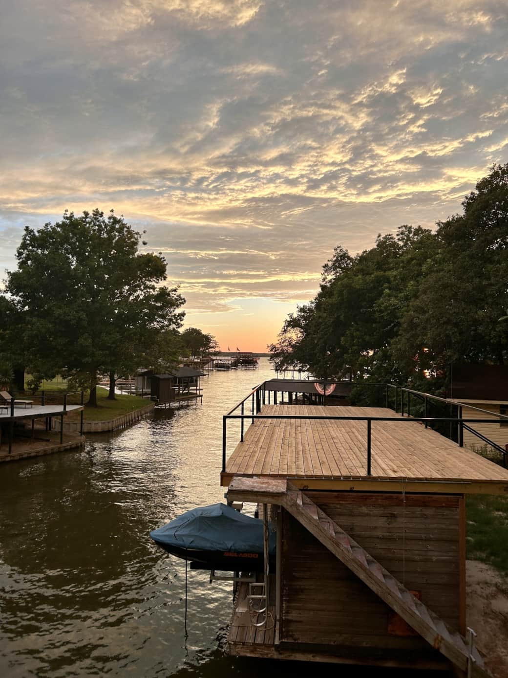 View from newly opened upper deck
