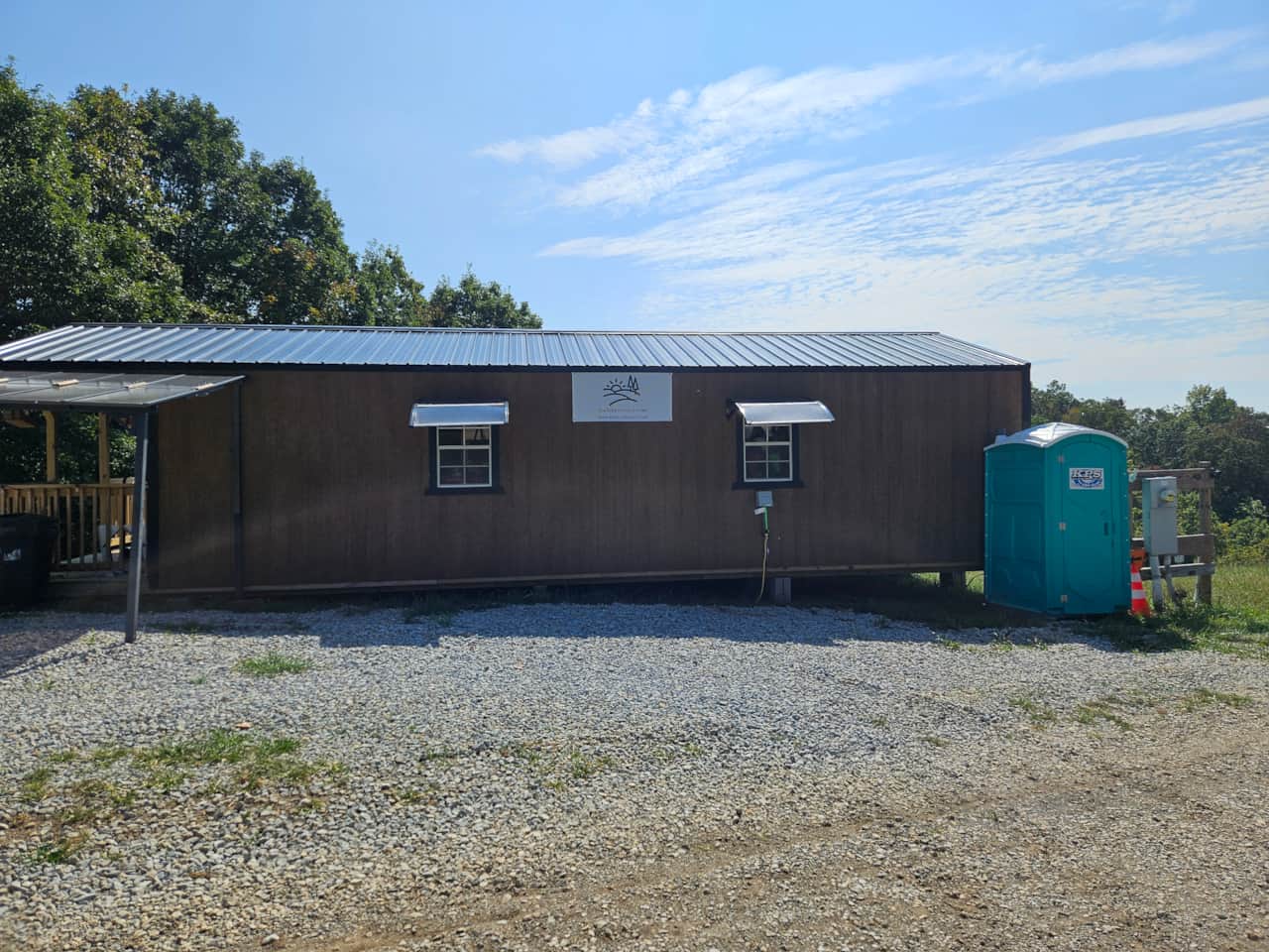 Portable Restroom at The Hocking Hills Store