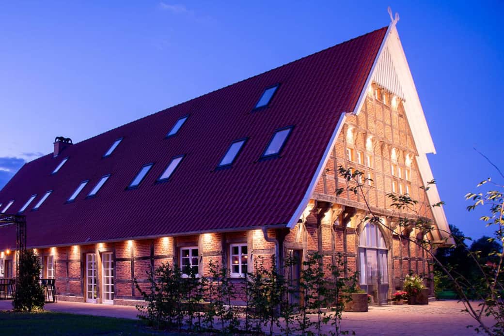 HackmannsHof am Abend HackmannsHof am Abend