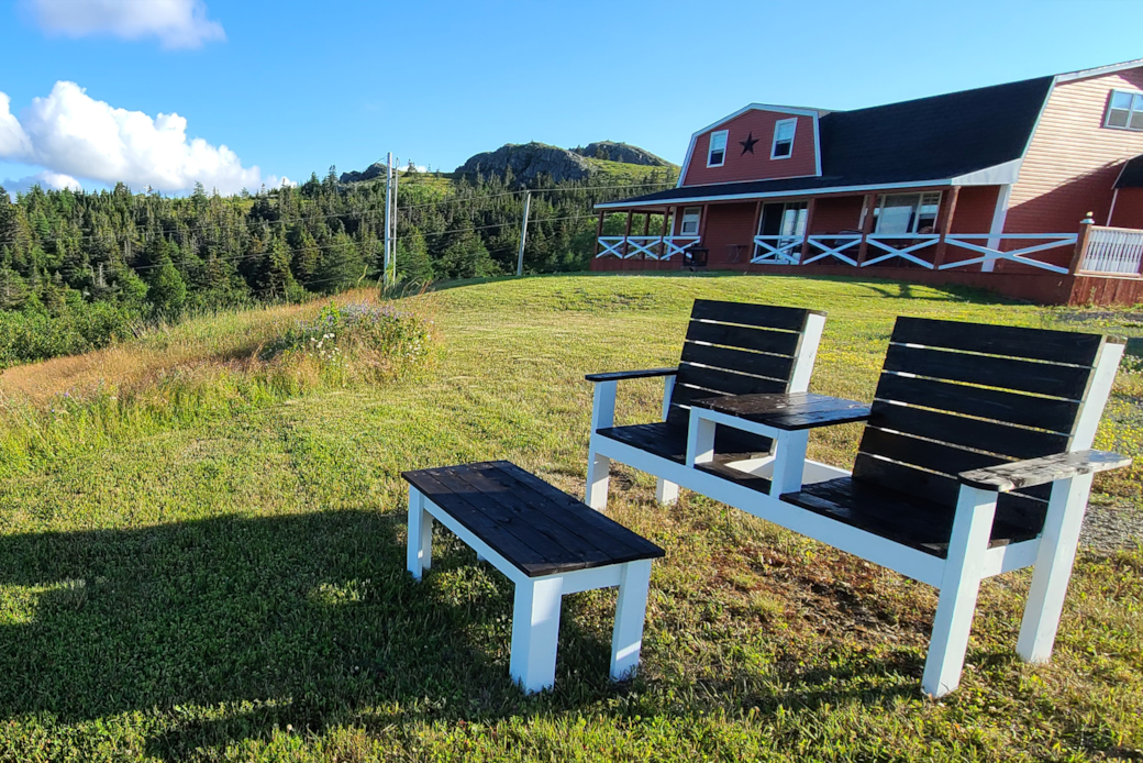 Ocean-facing Side, Benches