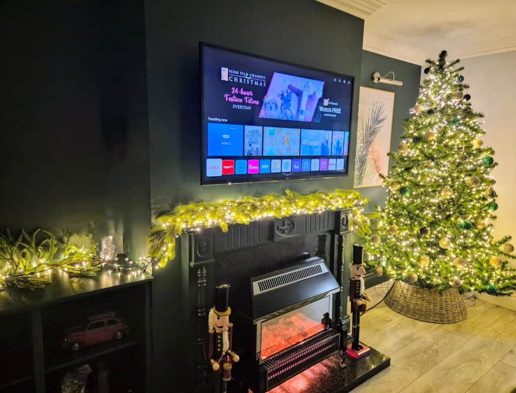 Livingroom for Christmas guests