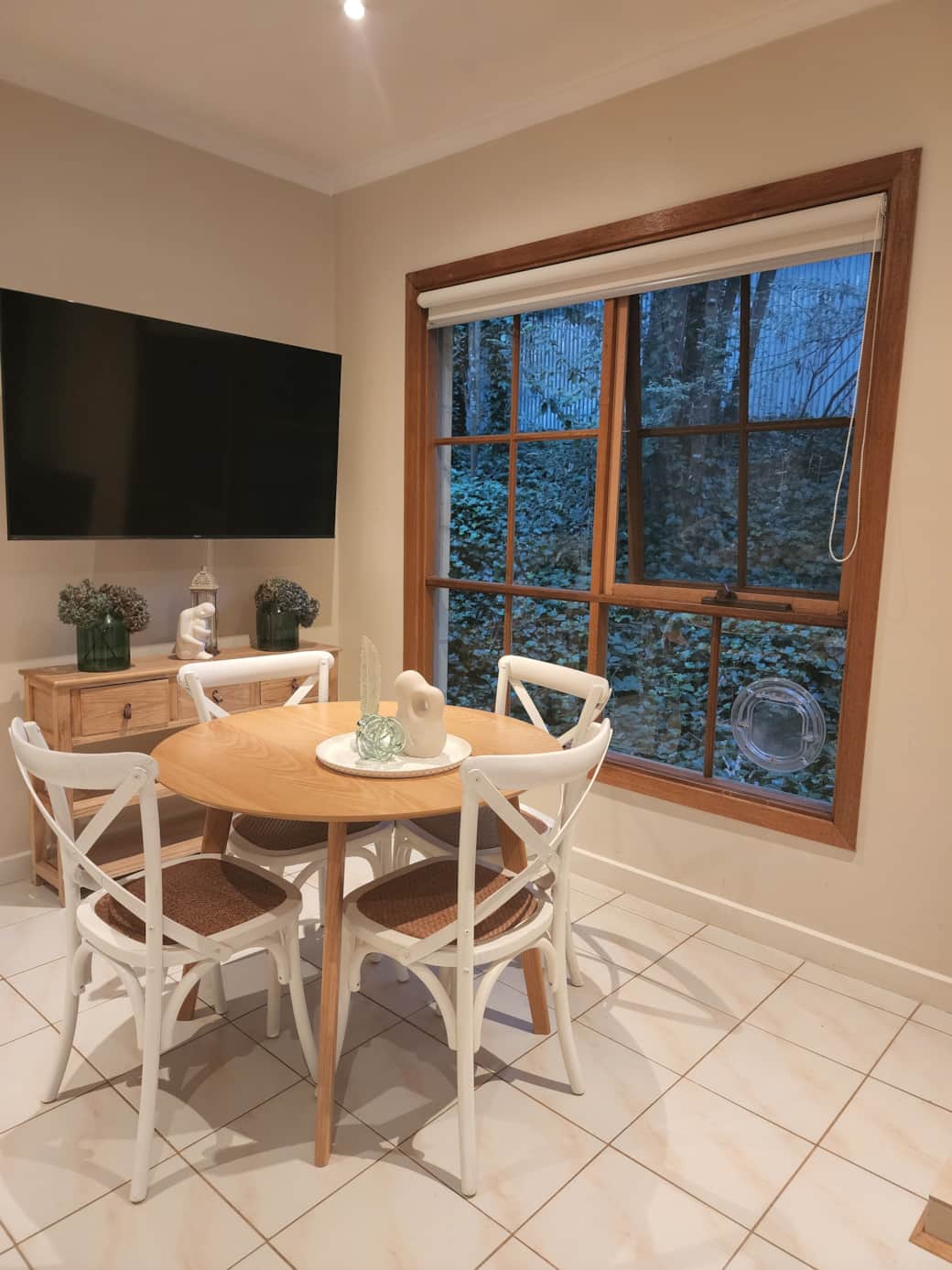 A cosy dining space