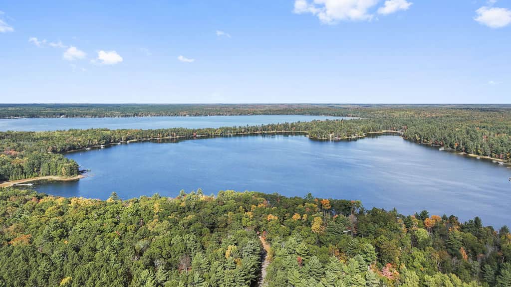 Aerial of Lake Content