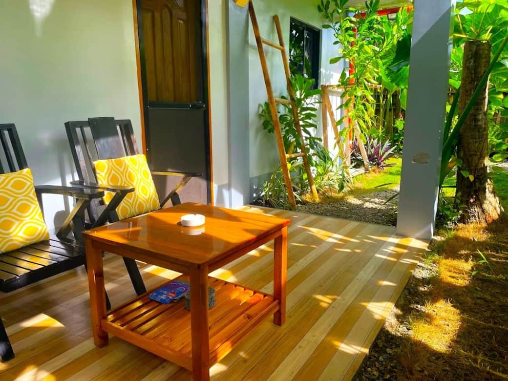 Confortable terrace