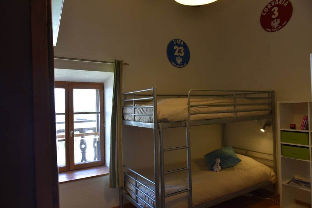 la chambre 3, avec ses 4 lits