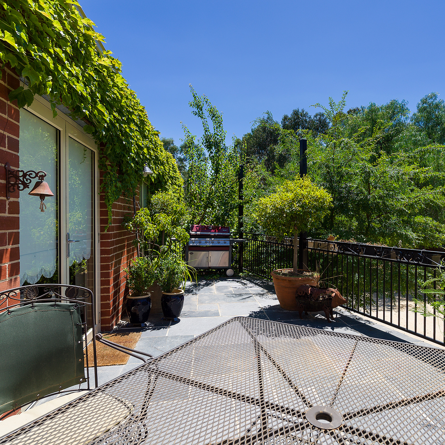 One of the many relaxing areas to enjoy nature