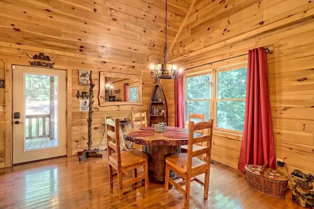 Indoor Dining Area