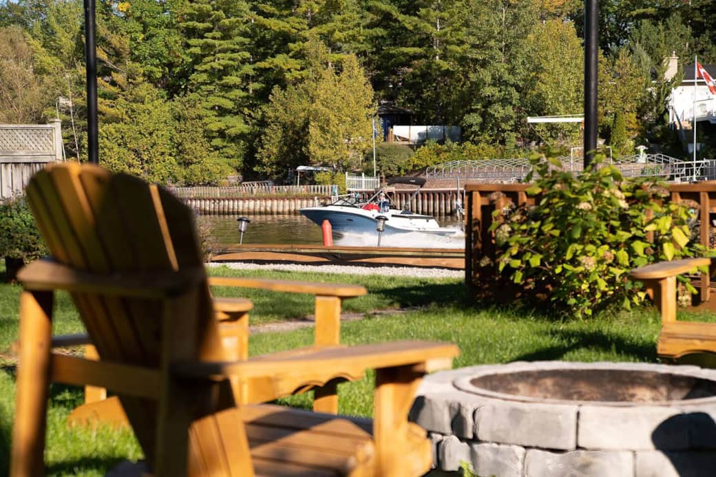 Cast Stone Fire pit in the Backyard
Share stories, laughter, and create lasting memories in this picturesque setting that combines the ambiance of a crackling fire with the tranquility of a scenic riverside. Cast Stone Fire pit in the Backyard
Share stories, laughter, and create lasting memories in this picturesque setting that combines the ambiance of a crackling fire with the tranquility of a scenic riverside.