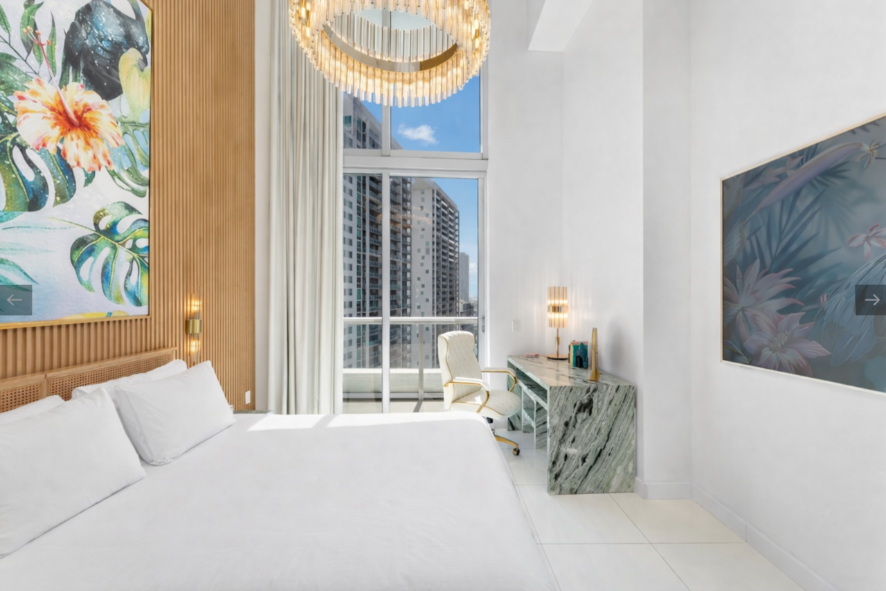 Bright Bedroom Designed for Relaxation